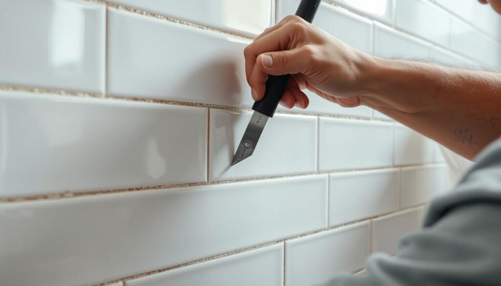 Fliesenfugen professionell verarbeiten