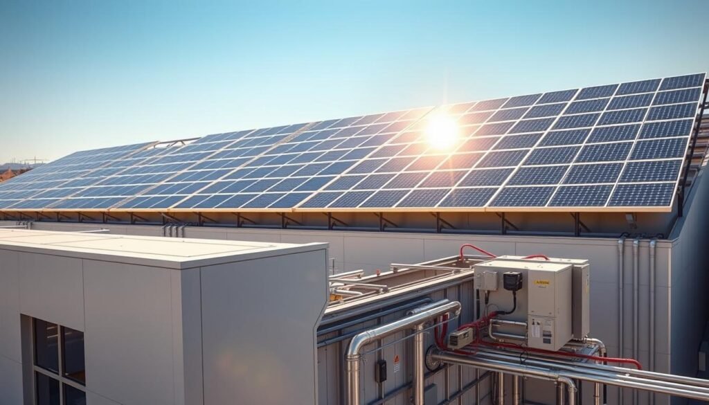 Gewerbliche Photovoltaikanlage