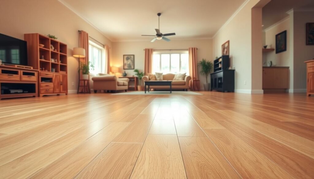 Laminat nach der Verlegung