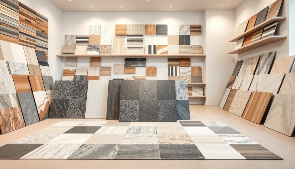 Materialien für Wandfliesen