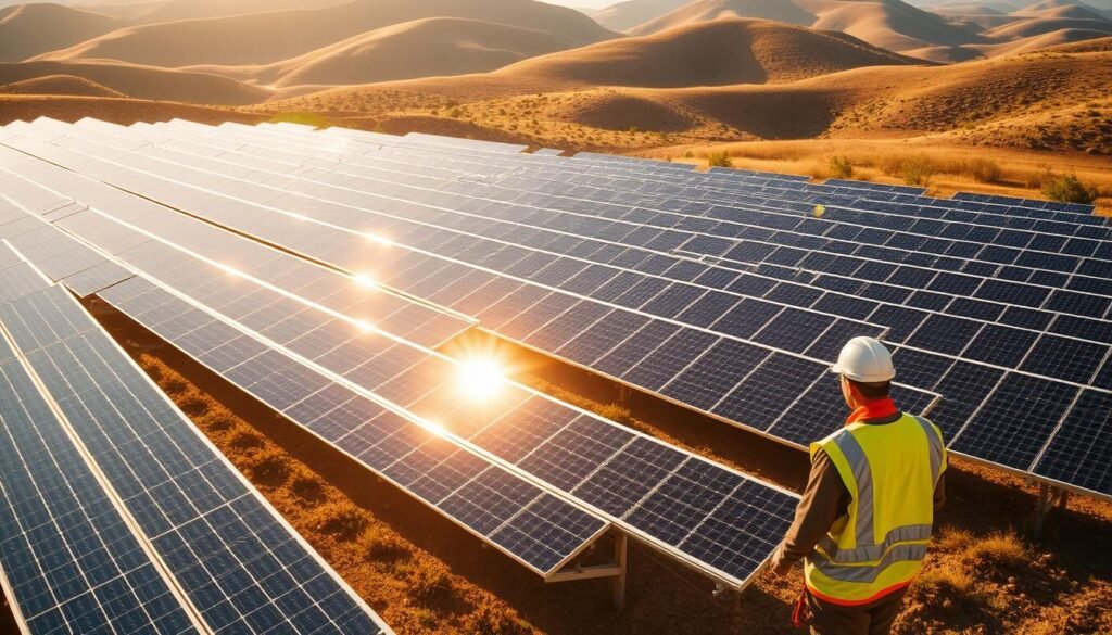 Photovoltaikanlage Installation