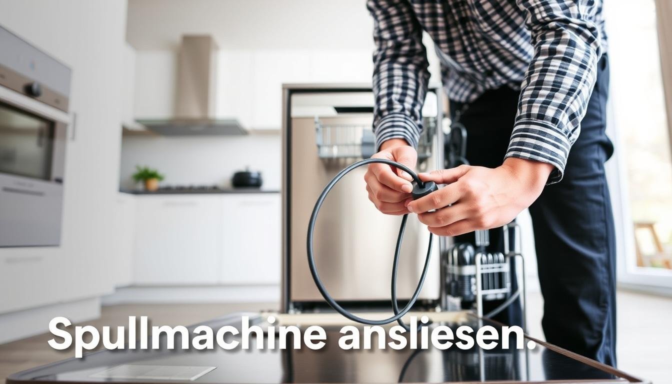 Spülmaschine anschließen