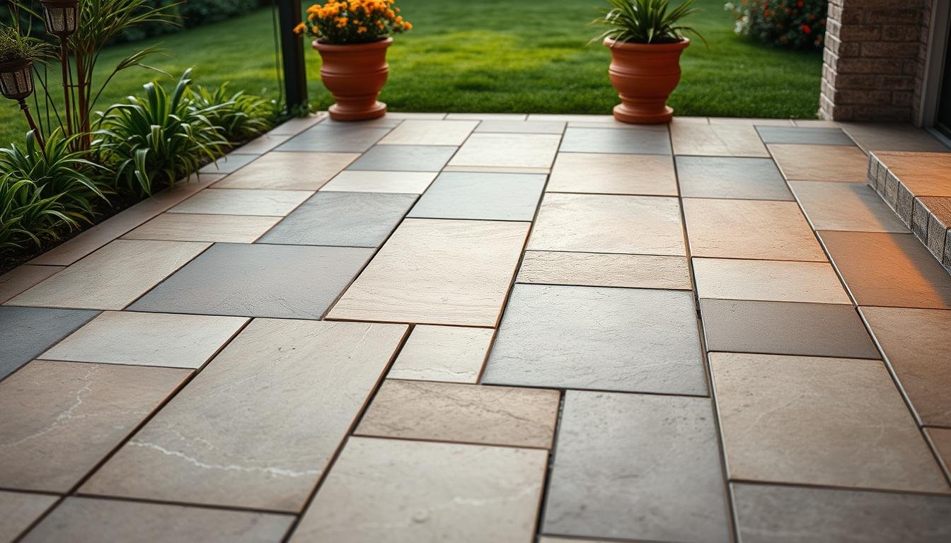 Terrassenplatten