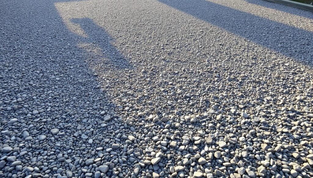 Schotterbett vorbereiten Schotterbett vorbereiten