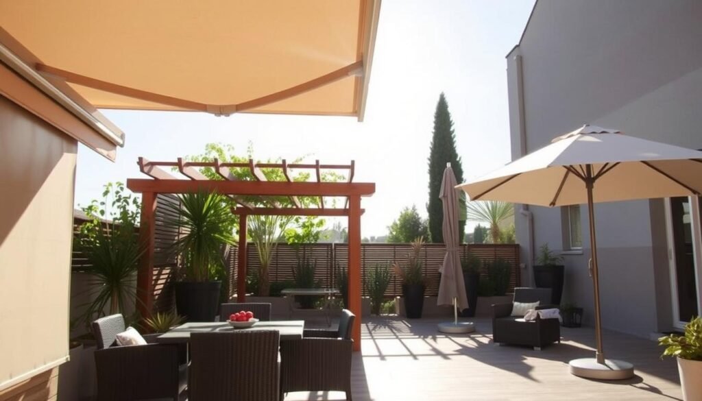 Sonnenschutz Lösungen für Terrasse