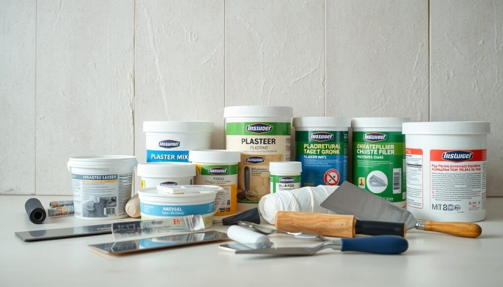 fliesen verputzen Materialien