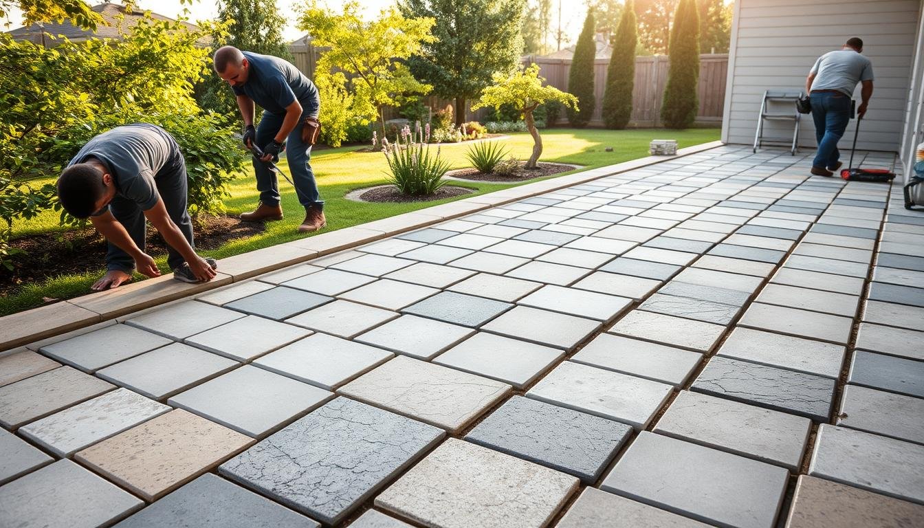 polygonalplatten verlegen
