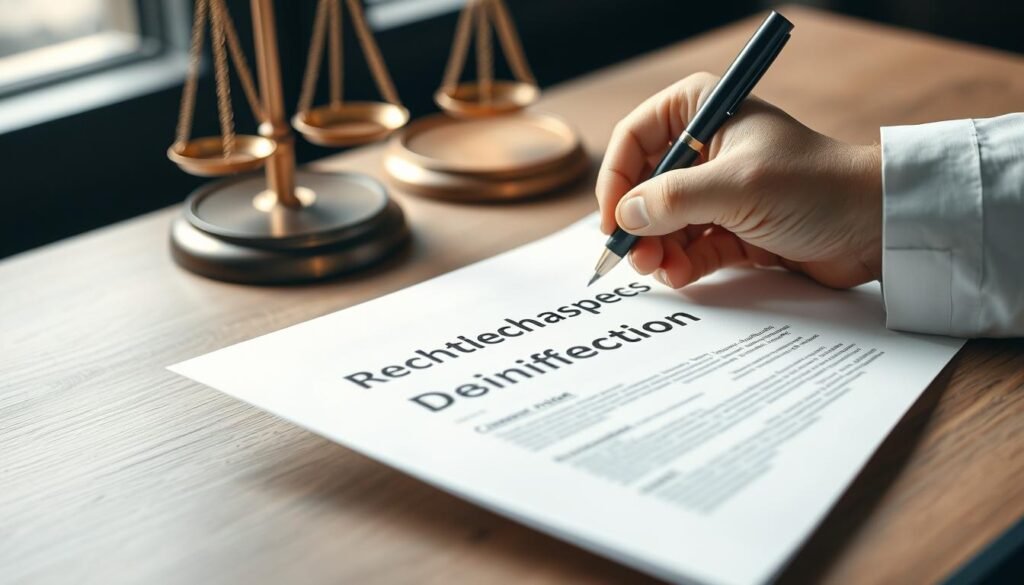 Rechtliche Aspekte Desinfektion