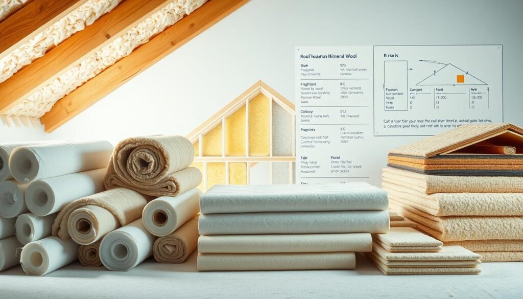 Materialien für die Dachdämmung