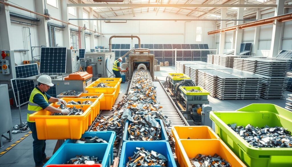 recycling von solarmodulen