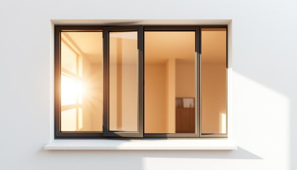 Schalldämmende Kunststoff-Alu-Fenster