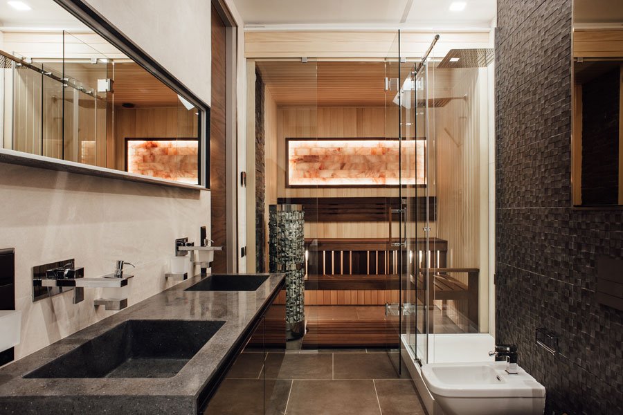 sauna-modern