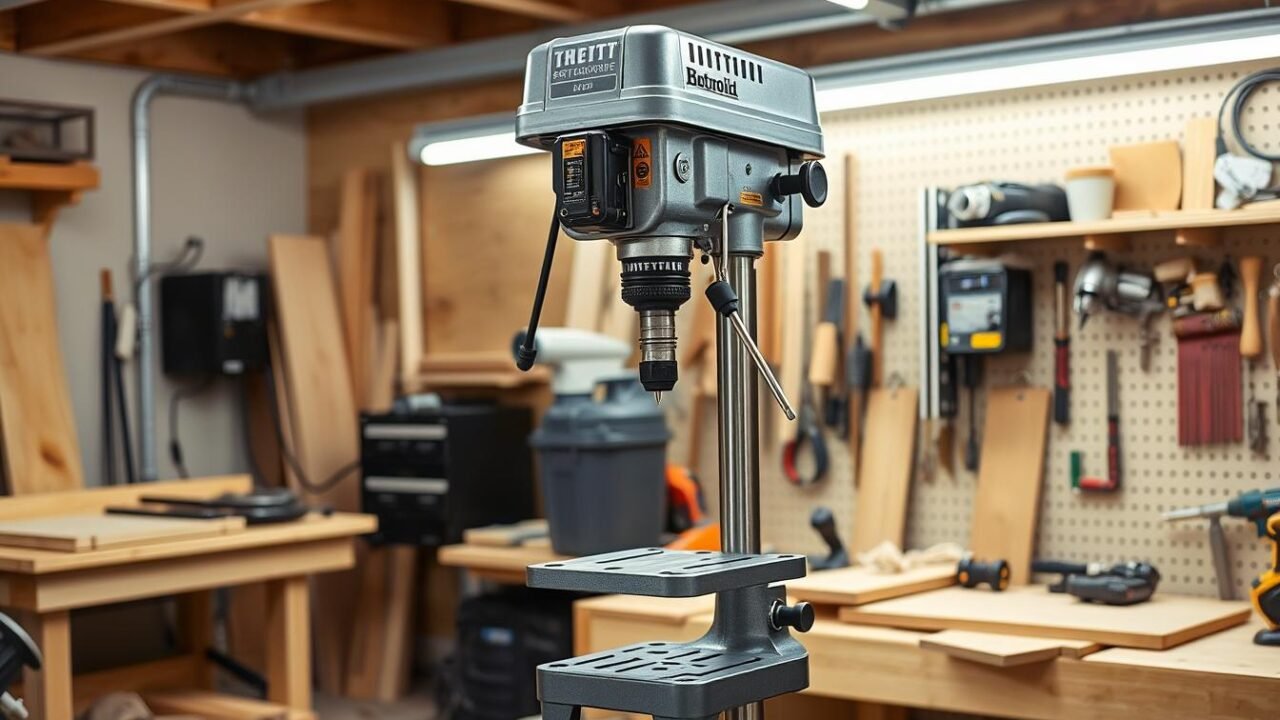 Wofür eignet sich eine Standbohrmaschine im Heimwerkerbereich?