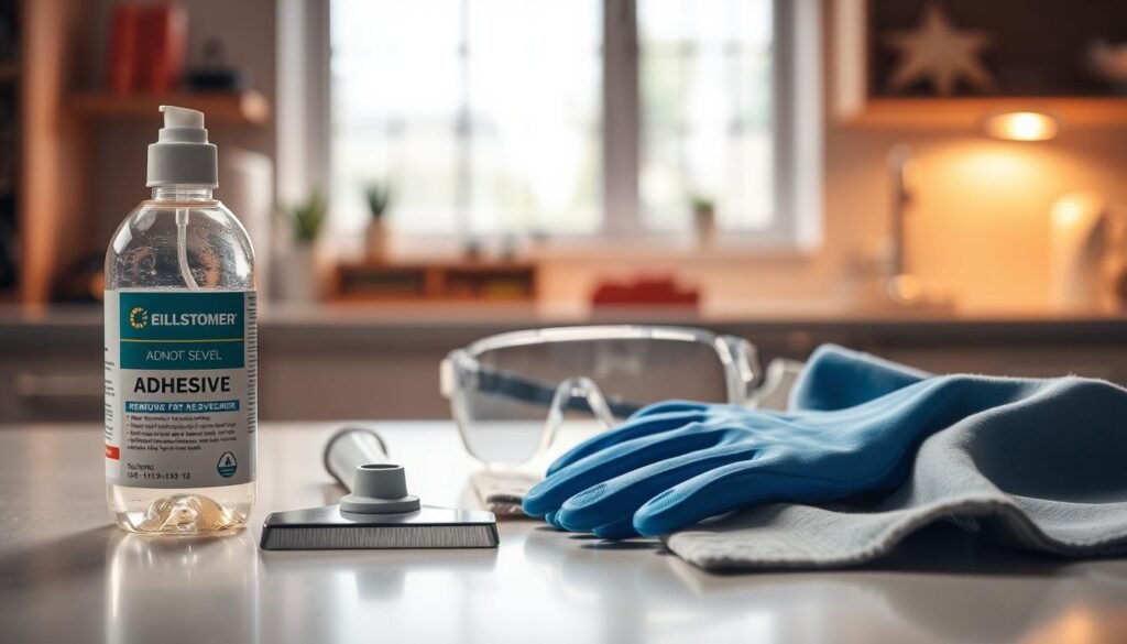 Hilfsmittel für Kleberentfernung Hilfsmittel für Kleberentfernung