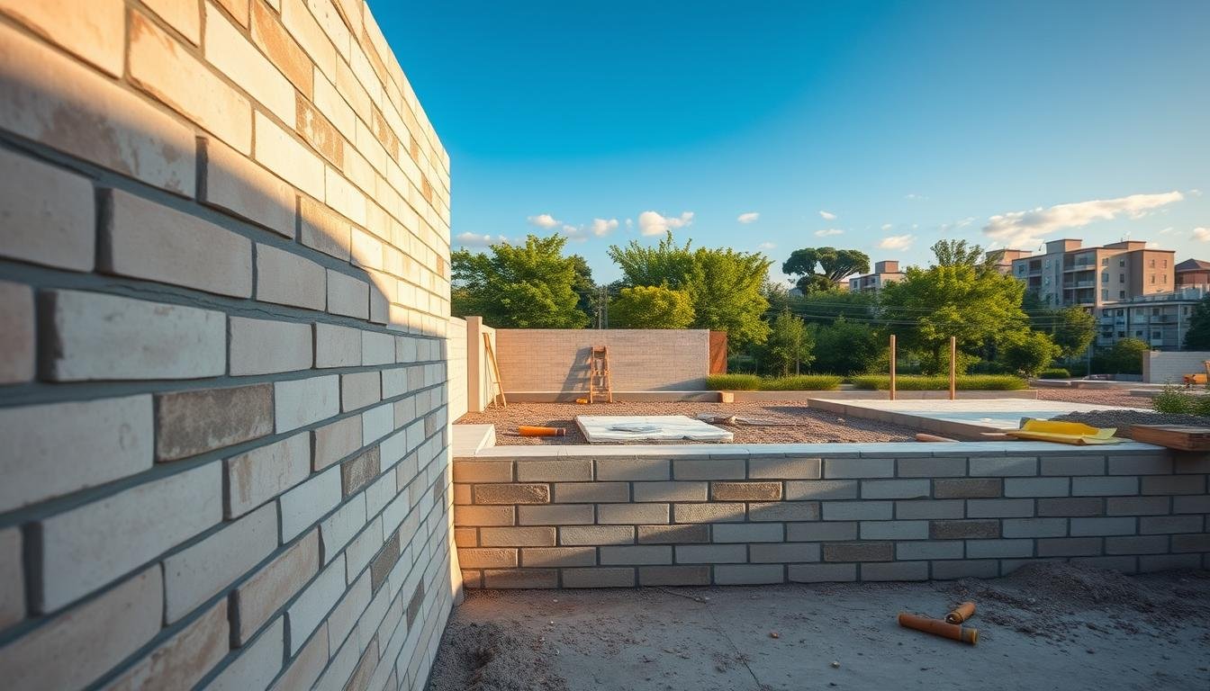 kalksandstein mauern