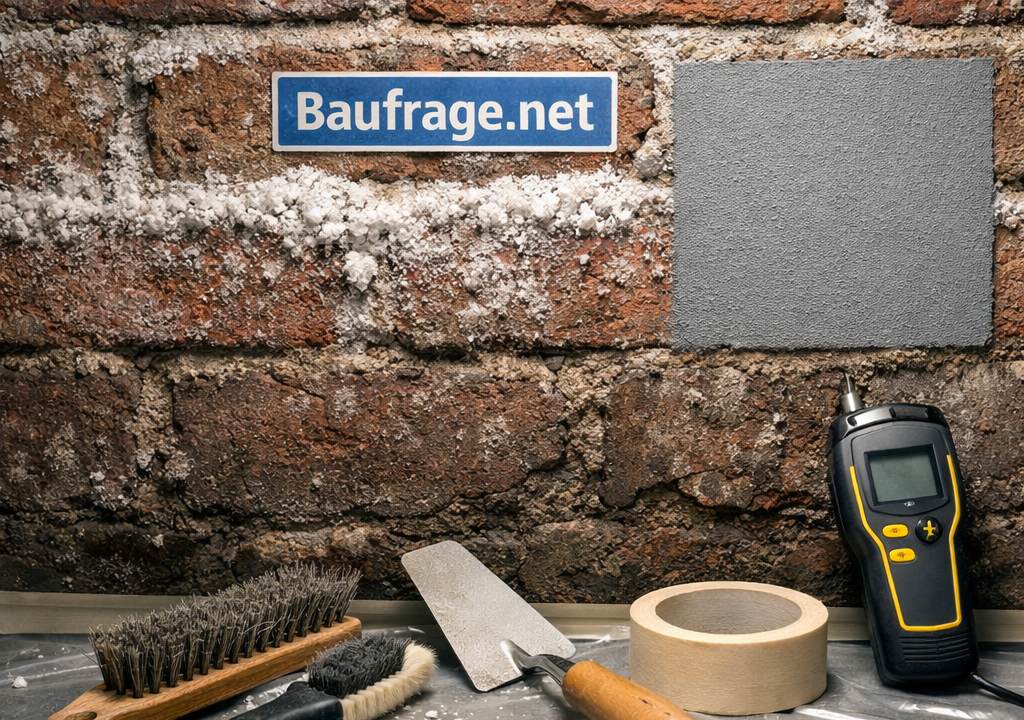 Wie lässt sich Salpeter an der Kellerwand dauerhaft entfernen?